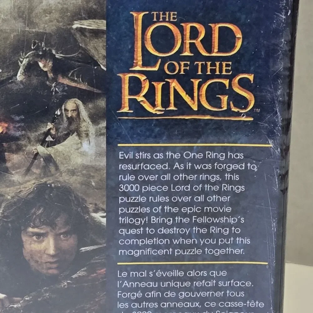 Lord of the Rings NEW * Puzzle 3,000-Piece * Jigsaw Puzzle Sealed